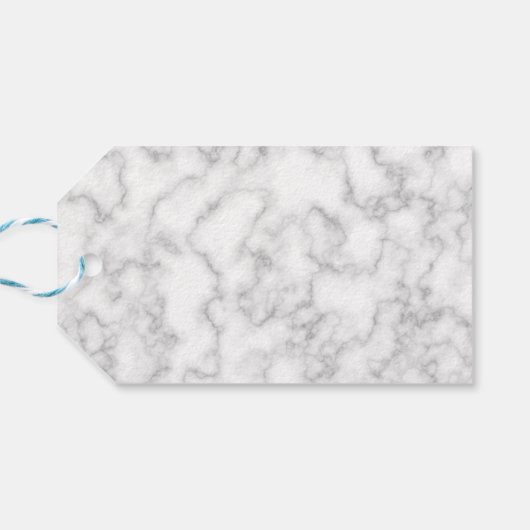 Marmer Stone Pattern Achtergrond Cadeaulabel (Achterkant Horizontaal)