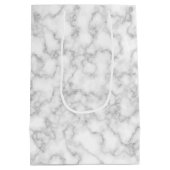 Marmer Stone Pattern Achtergrond Medium Cadeauzakje (Achterkant)