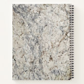 Marmer Stone Pattern Spiral Notitieboek (Achterkant)