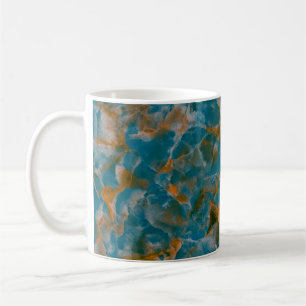 marmer texture background, natuurlijke breccia mar koffiemok