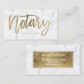 Marmer van de de lenings het moderne elegante visitekaartje (Voorkant / Achterkant)