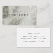 marmer visitekaartje (Voorkant / Achterkant)