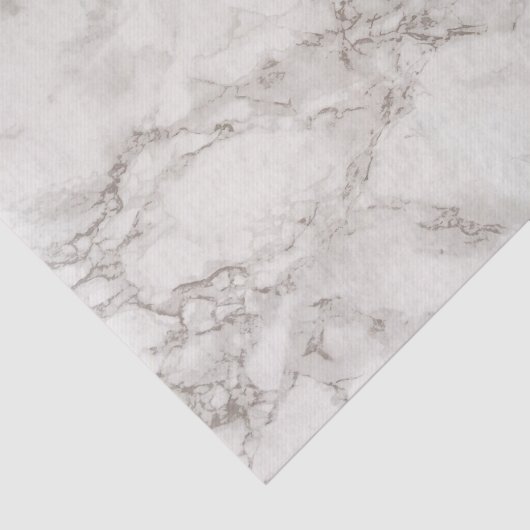 Marmer wit en grijs tissuepapier (Detail)