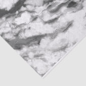 Marmer wit en grijs tissuepapier (Detail)
