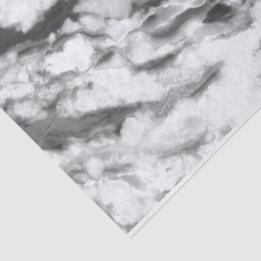 Marmer wit en grijs tissuepapier (Detail)