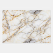 Marmereffect inpakpapier (Voorkant 3)