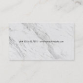 Marmeren Achtergrond | Weights Home Logo Visitekaartje (Achterkant)