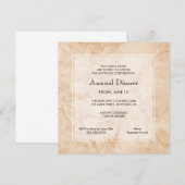 Marmeren achtergrond | Zakelijk professioneel dine Kaart (Voorkant / Achterkant)