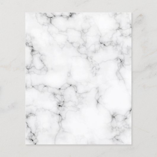 Marmeren boogkelk eerste communie uitnodiging (Achterkant)