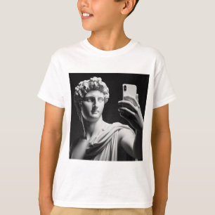 Marmeren buste t-shirt