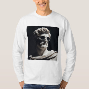Marmeren buste t-shirt