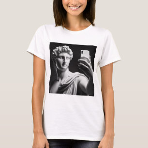 Marmeren buste t-shirt