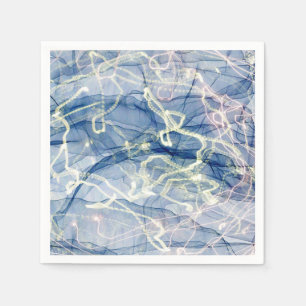 Marmeren Digitale Moderne Abstracte Kunst Servet
