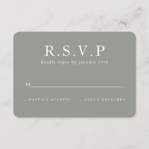 MARMEREN DOZEN R.S.V.P RSVP KAARTJE
