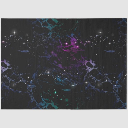 Marmeren Galaxy-serie ontwerp 3 Tissuepapier (Voorkant)