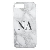 Marmeren initiaal / monogram Case-Mate iPhone case (Achterkant)