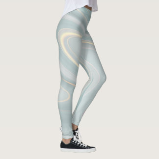 Marmeren Leggings met Patroon