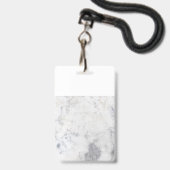 marmeren lint badge (Achterkant met lanyard)