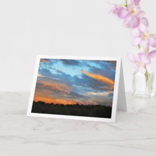 Marmeren lucht landschap kaart