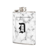 Marmeren monogram heupfles (Links)