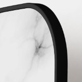 Marmeren monogram initiaal naam pickleball paddle (Links Detail)