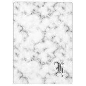 Marmeren monogram klembord (Achterkant)