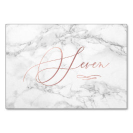 Marmeren namaak roze goud romantische kalligrafie  kaart
