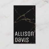 Marmeren QR-code Visitekaartje (Voorkant)