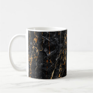 Marmeren textuur: Elegante steenoppervlakte. Koffiemok