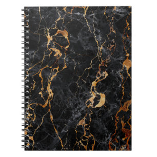 Marmeren textuur: Elegante steenoppervlakte. Notitieboek