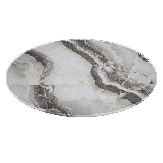 Marmeren textuur, hoge resolutie Italiaanse plak. Snijplank (Hoek)