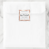 Marmeren zeep Body Scrub Bath Bomb Weak Labels (Tas)