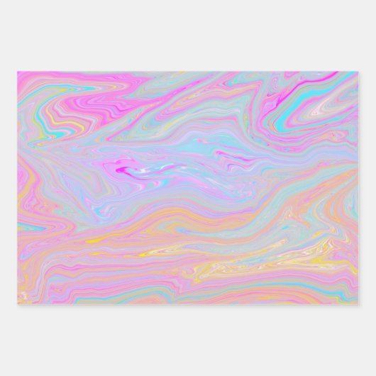 Marmerend papier voor het oppakken inpakpapier vel (Voorkant)