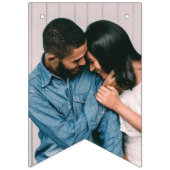 Marmering Engagement Party Bunting Banner - Blue (Eerste vlag)