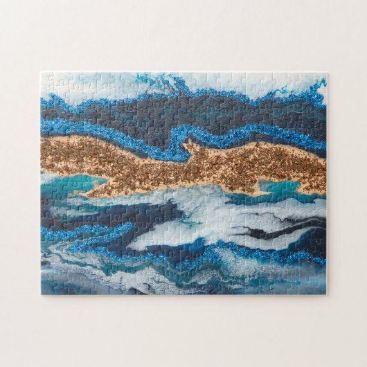 Marmering Legpuzzel (Horizontaal)