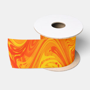 Marmering Oranje Geel Rood Patroon Lint