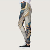 Marmerontwerp Leggings (Links)