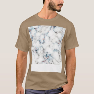 Marmerontwerp T-shirt