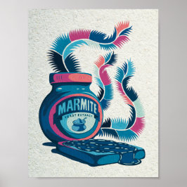Marmite Still Life Poster