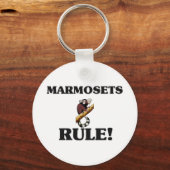 MARMOSETS-regel! Sleutelhanger (Voorkant)