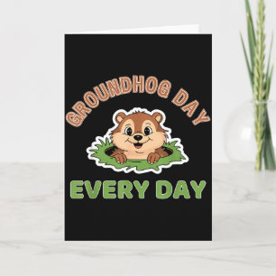 Marmotdag elke dag plezier Marmot Kaart