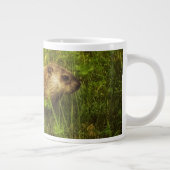 Marmotte de fond dans une tasse de champ (Droite)