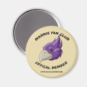 Marnie Fan Club Magnet Magneet (Voorkant / Achterkant)