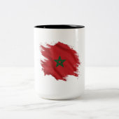 Maroc Carte Mug - Fière Design Marocain (Centre)