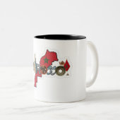 Maroc Carte Tea Mug - Fier Siroter avec le S maroc (Devant droit)