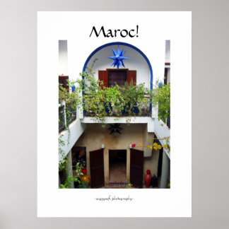 Maroc marocco poster