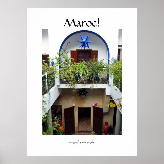 Maroc poster (Devant)