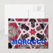 Maroc site affichage carte postale (Devant / Derrière)