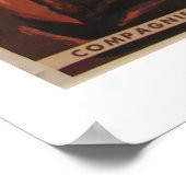  maroc Travel Poster (Hoek)