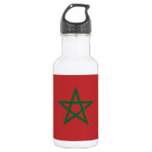 Marocain Drapeau Bouteille Liberté (Devant)
